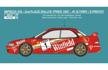 Transkit – Subaru Impreza 555 - Ypres Rally 1997 – Thiry / Prevot 1/24